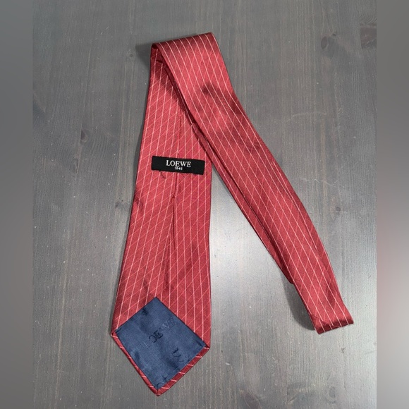 Loewe Red Striped Tie - Picture 2 of 5